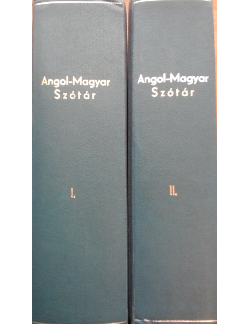 Angol-magyar nagyszótár I-II 1 900 Ft Antikvár könyvek