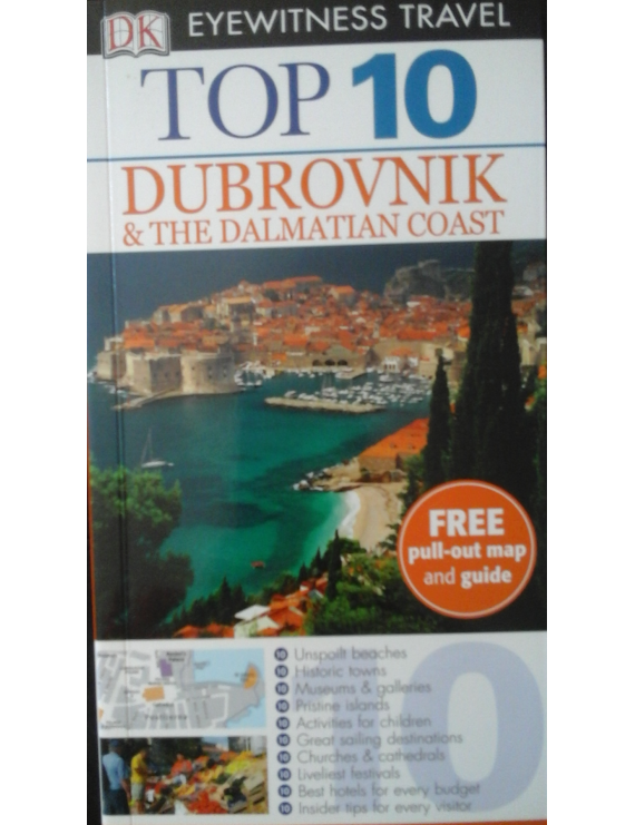 Dubrovnik & the Dalmatian Coast TOP 10 - ANGOL 990 Ft Antikvár könyvek
