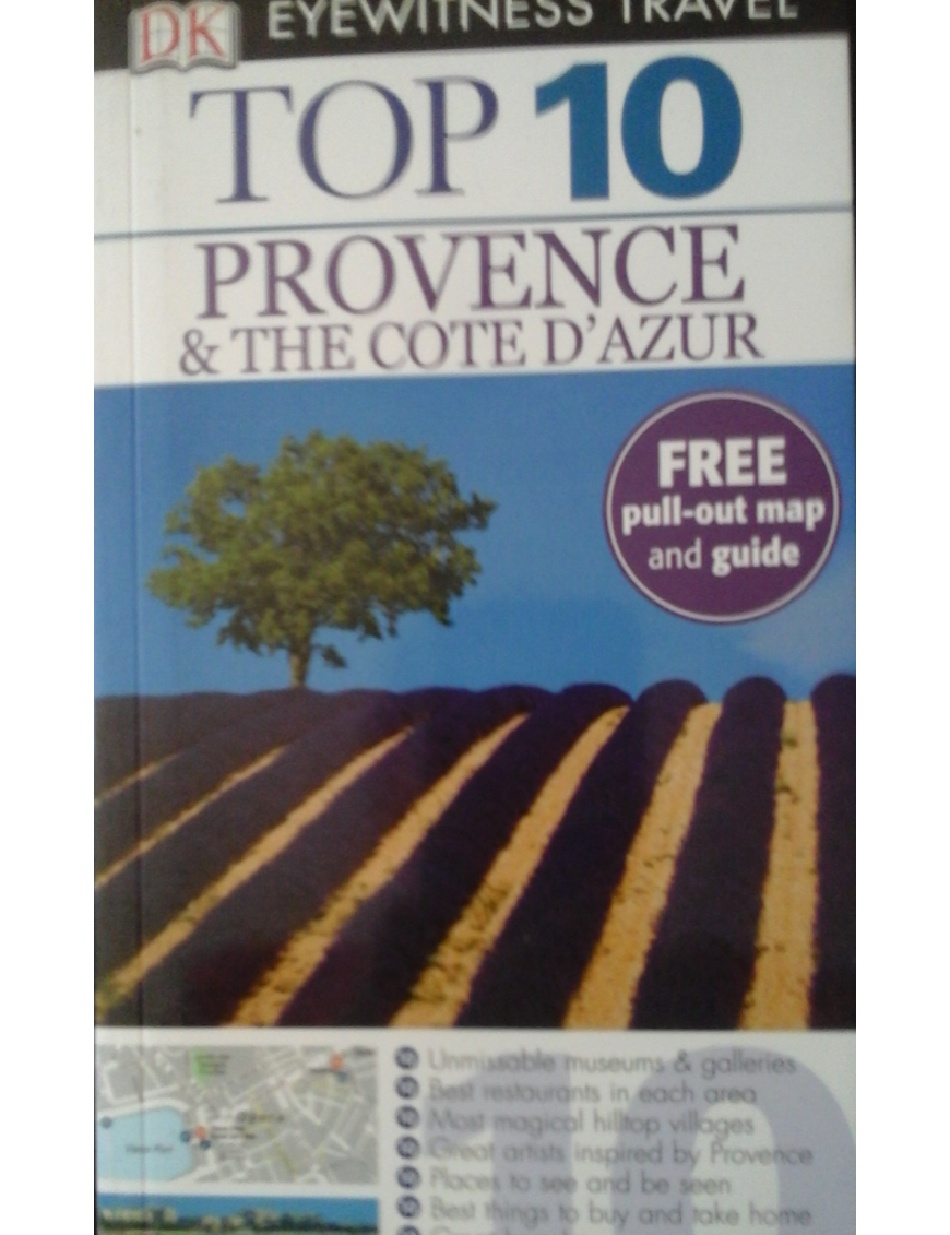 Provence & the Cote d'Azur TOP 10 - ANGOL 990 Ft Antikvár könyvek