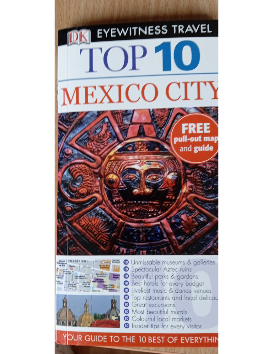Mexico City TOP 10 - ANGOL nyelvű útikönyv 990,00 Ft Antikvár könyvek