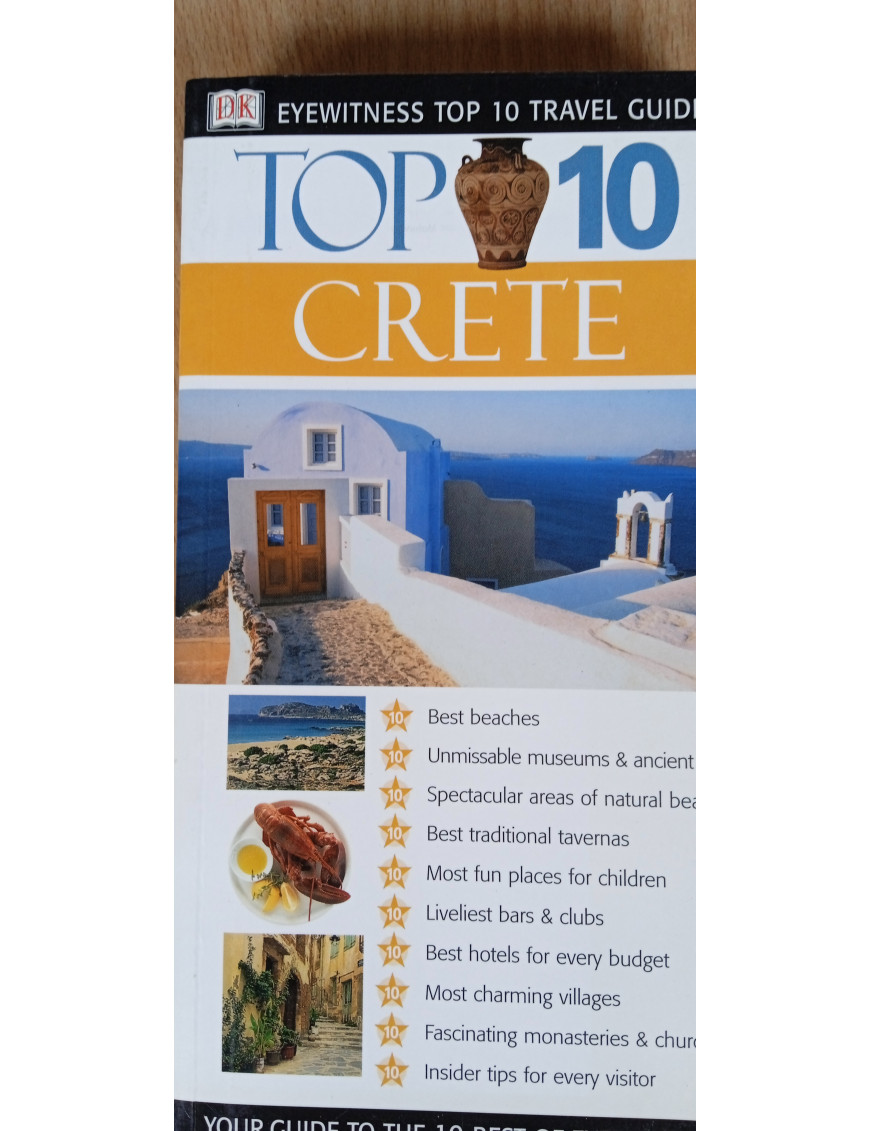 Crete TOP 10 - ANGOL  nyelvű útikönyv 990,00 Ft Antikvár könyvek