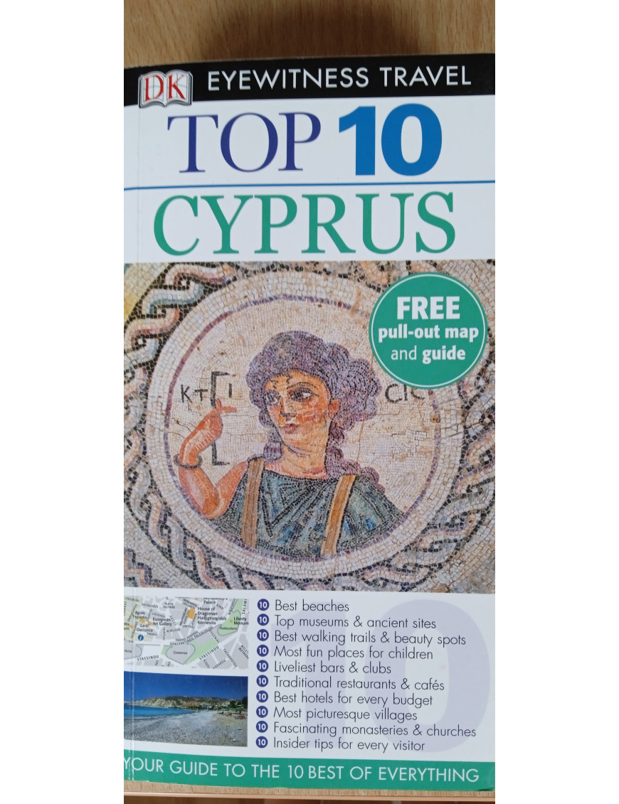 Cyprus TOP 10 - ANGOL nyelvű útikönyv 990,00 Ft Antikvár könyvek