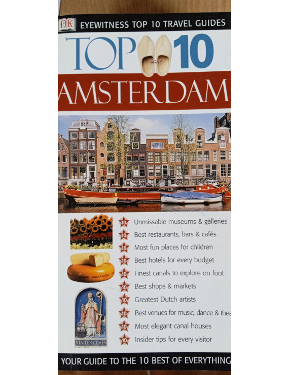 Amsterdam TOP 10 - ANGOL nyelvű útikönyv 990,00 Ft Antikvár könyvek