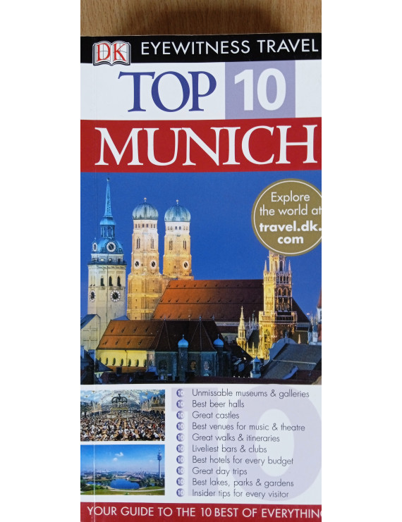 Munich TOP 10 - ANGOL nyelvű útikönyv 990,00 Ft Antikvár könyvek