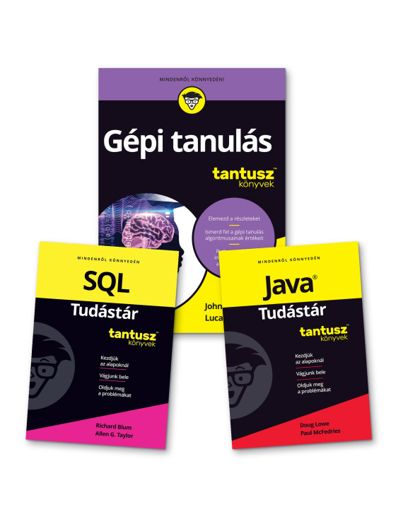 CSOMAGBAN OLCSÓBB! 4. Gépi tanulás - SQL - Java 17 290,00 Ft CSOMAGBAN OLCSÓBB!