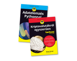 CSOMAGBAN Olcsóbb 1. Adatelemzés Pythonnal + Kriptovalutákról egyszerűen 6 000,00 Ft CSOMAGBAN OLCSÓBB!