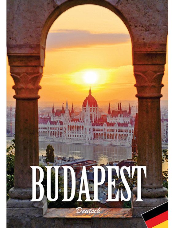 Budapest útikönyv német nyelven 1 290 Ft Idegen nyelvű könyvek
