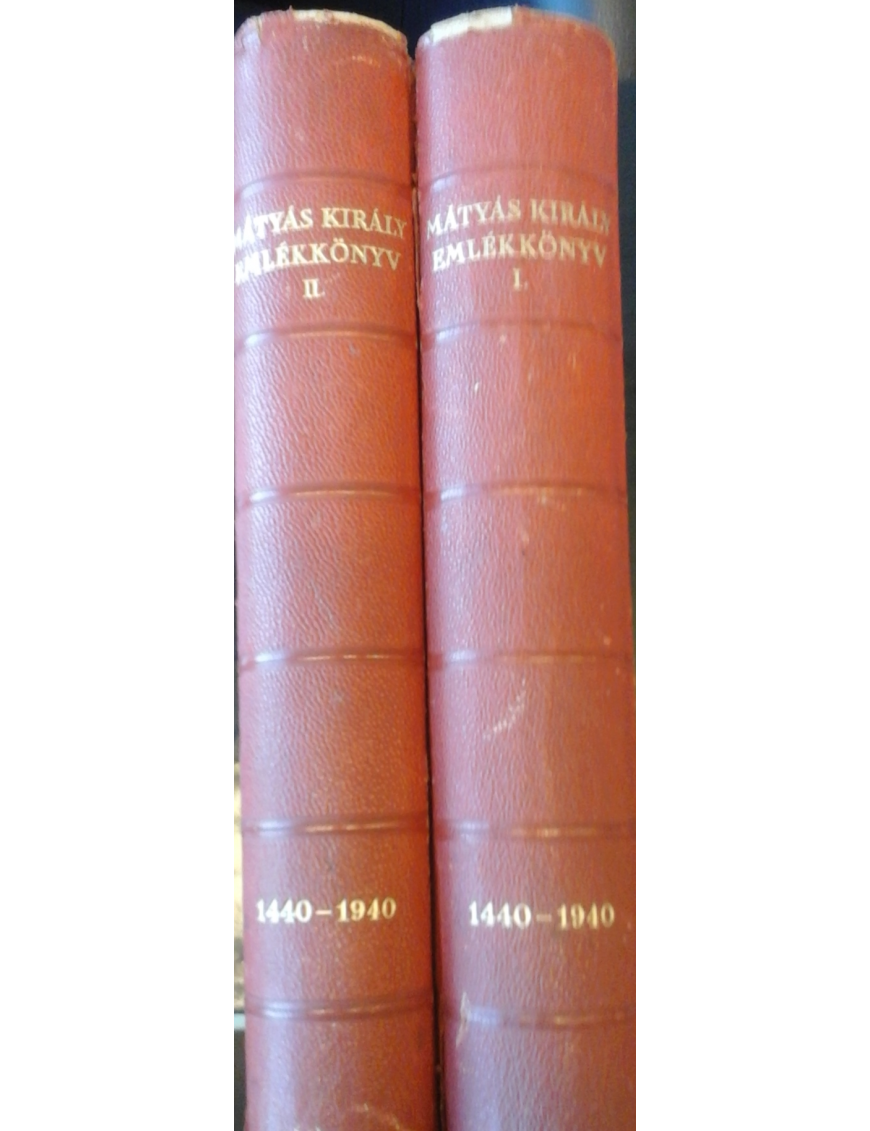 Mátyás király emlékkönyve -2 9 990 Ft Antikvár könyvek