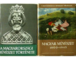 A magyarországi művészet története I-II 1 500 Ft Antikvár könyvek