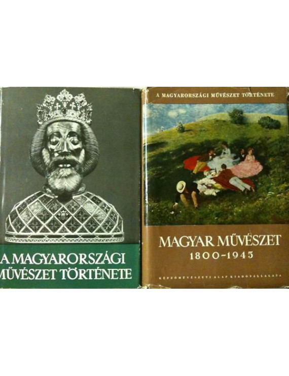 A magyarországi művészet története I-II 1 500 Ft Antikvár könyvek